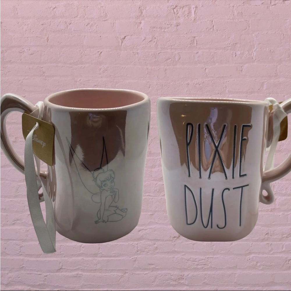 Rae Dunn Double sided Tinkerbell Mug NWT Disney